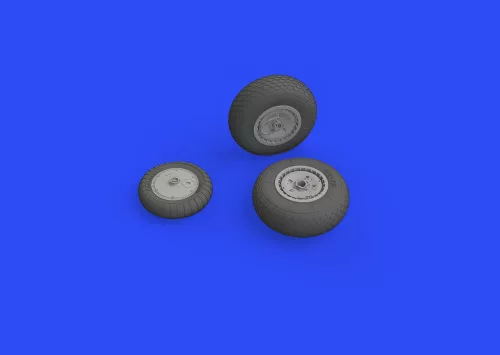 Eduard Accessories Me 262 wheels for Revell - kerékkészlet