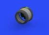 Eduard Accessories F4U-1 cowling w/alternate cooling flaps for  Tamiya - motorburkolat alternatív hűtőzsalukkal