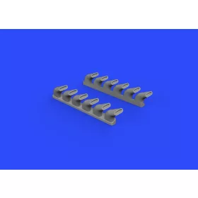  Eduard Accessories Spirfire Mk.IX exhaust stack-fishtail for Revell - halfarok típusú kipufogócsonkok