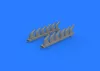 Eduard Accessories P-51D exhaust stacks for Revell - kipufogócsonkok