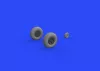 Eduard Accessories Spitfire Mk.IX wheels 4spoke w/pattern for Tamiya - kerékkészlet