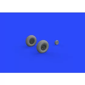  Eduard Accessories Spitfire Mk.IX wheels 4spoke w/pattern for Tamiya - kerékkészlet