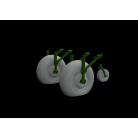 Eduard Accessories Lancaster wheels for HKM - kerékkészlet