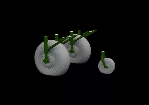 Eduard Accessories Lancaster wheels for HKM - kerékkészlet
