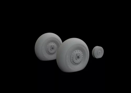 Eduard Accessories Lancaster wheels for HKM - kerékkészlet