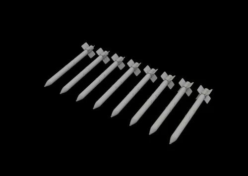 Eduard Accessories HVAR rockets - HVAR rakéták – fegyverzetkiegészítő