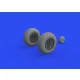 Eduard Accessories P-40E wheels for Trumpeter - kerékkészlet