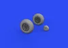 Eduard Accessories P-40E wheels for Trumpeter - kerékkészlet
