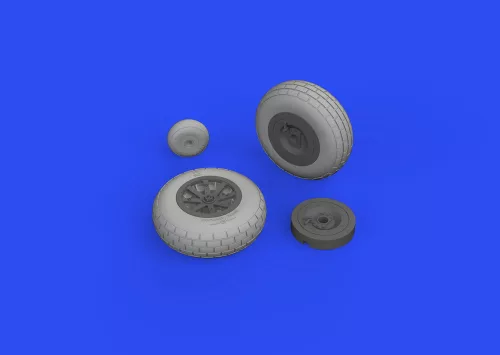 Eduard Accessories P-40E wheels for Trumpeter - kerékkészlet