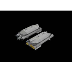   Eduard Accessories Brimstone w/ AGLM III rack 1/32 - Brimstone rakéták AGLM III tartóval – részletező készlet