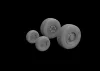 Eduard Accessories Tornado GR.4 wheels 1/32 for ITALERI - kerékkészlet