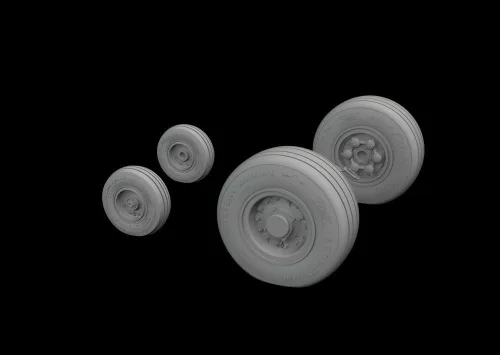 Eduard Accessories Tornado GR.4 wheels 1/32 for ITALERI - kerékkészlet