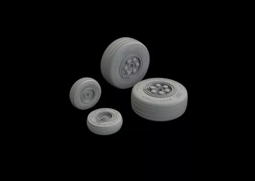 Eduard Accessories Tornado GR.4 wheels 1/32 for ITALERI - kerékkészlet