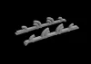 Eduard Accessories Yak-9T exhaust stacks PRINT for ICM - 3D nyomtatott kipufogócsonkok