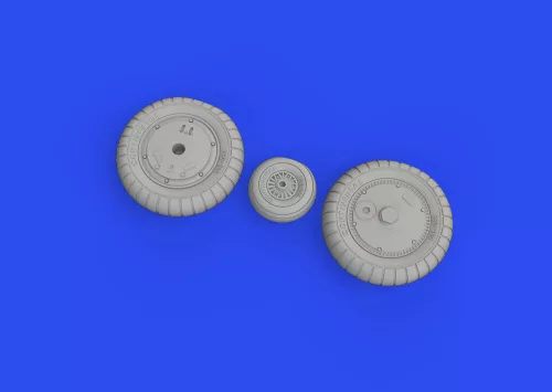 Eduard Accessories Bf 109G-4 wheels for REVELL - kerékkészlet