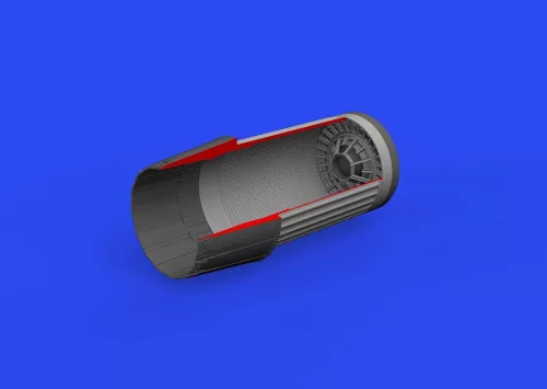 Eduard Accessories F-16 exhaust nozzle P&W F100 PRINT 1/32 TAMIYA - 3D nyomtatott hajtómű-fúvócső