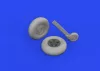 Eduard Accessories Spitfire Mk.Ia wheels 1/32 KOTARE - kerékkészlet