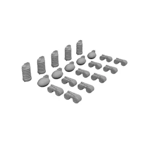   Eduard Accessories MG 15 magazines & case catchers PRINT - MG 15 lőszertárak és hüvelygyűjtők – 3D nyomtatott részletező készlet