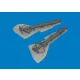 Eduard Accessories Fw 190 undercarriage legs PRINT for Revell - futómű-részletező készlet