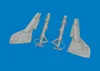 Eduard Accessories Fw 190 undercarriage legs PRINT for Revell - futómű-részletező készlet