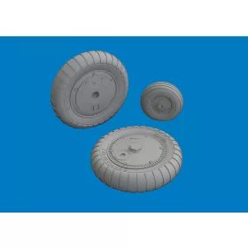   Eduard Accessories Bf 109G-6 wheels for Revell - kerékkészlet