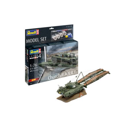 Revell Model Set Churchill A.V.R.E. 1:76 harcjármű makett 63297R