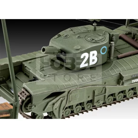 Revell Model Set Churchill A.V.R.E. 1:76 harcjármű makett 63297R