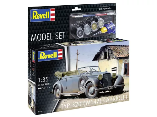 Revell Model Set Typ 320 (W142) Cabriolet – 1:35 autó makett