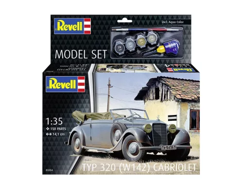 Revell Model Set Typ 320 (W142) Cabriolet – 1:35 autó makett