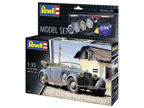 Revell Model Set Typ 320 (W142) Cabriolet – 1:35 autó makett