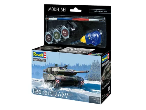 Revell Model Set Leopard 2 A7V – 1:72 harckocsi makett