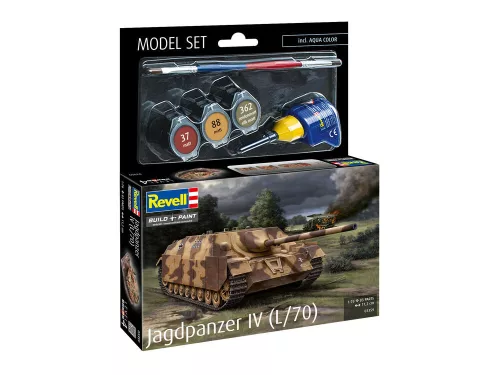 Revell Model Set Jagdpanzer IV (L/70) – 1:76 harcjármű makett