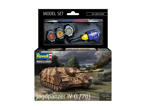 Revell Model Set Jagdpanzer IV (L/70) – 1:76 harcjármű makett