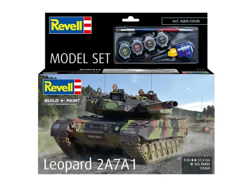 Revell Model Set Leopard 2A7A1 – 1:35 harckocsi makett