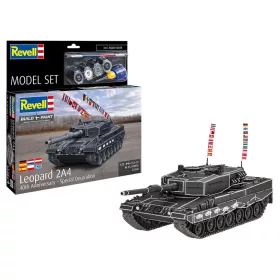   Revell Model Set Leopard 2A4 (40th Anniversary Special Livery) – 1:35 harckocsi makett