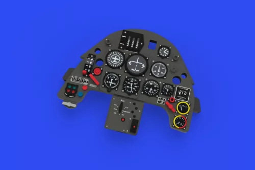 Eduard Accessories Bf 109G-2 LööK for REVELL - LööK műszerfal- és biztonságiöv-készlet
