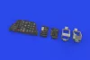 Eduard Accessories A-20J/K LööK - LööK műszerfal- és biztonságiöv-készlet