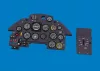 Eduard Accessories Bf 109K LööK for Kotare - LööK műszerfal- és biztonságiöv-készlet