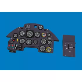   Eduard Accessories Bf 109K LööK for Kotare - LööK műszerfal- és biztonságiöv-készlet