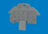 Eduard Accessories Bf 109K LööK for Kotare - LööK műszerfal- és biztonságiöv-készlet