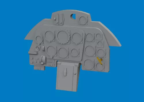 Eduard Accessories Bf 109K LööK for Kotare - LööK műszerfal- és biztonságiöv-készlet