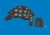 Eduard Accessories Bf 109G-6 LööK for Airfix - LööK műszerfal- és biztonságiöv-készlet