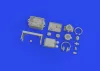Eduard Sd.Kfz. 251/1 Ausf. C radio equipment PRINT 1/35 ACADEMY – makett-kiegészítő
