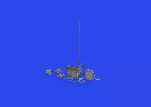 Eduard Sd.Kfz. 251/1 Ausf. C radio equipment PRINT 1/35 ACADEMY – makett-kiegészítő