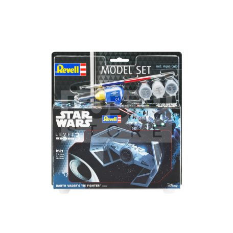 Revell Star Wars Model Set Darth Vader TIE vadászgépe 1:121 űrhajó makett 63602R