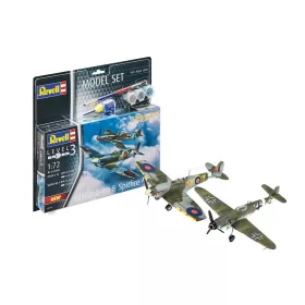   Revell Model Set Combat Set Bf109G-10 & Spitfire – 1:72 repülőgép makett szett