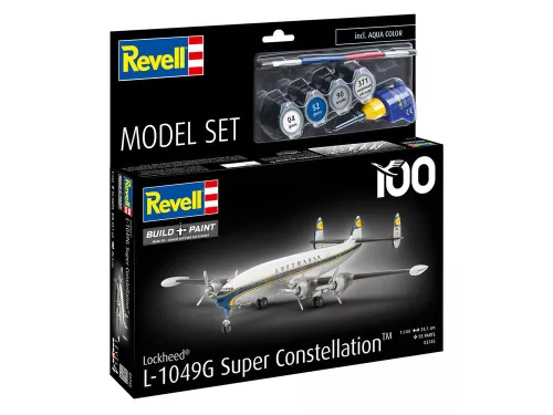 Revell Model Set Lockheed L-1049G Super Constellation – 1:144 repülőgép makett