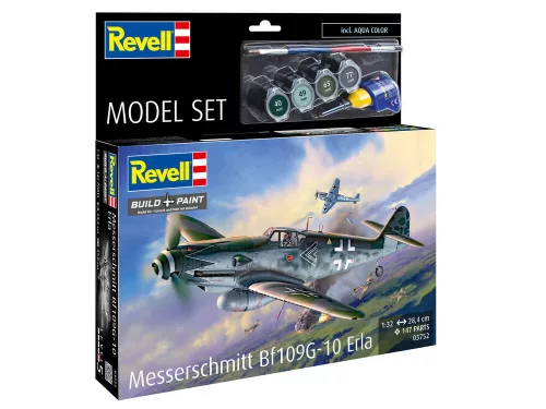 Revell Model Set Messerschmitt Bf109G-10 Erla – 1:32 repülőgép makett