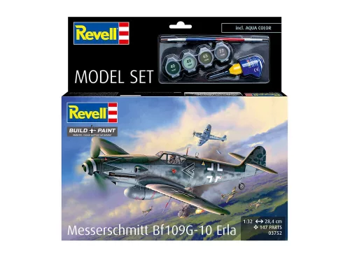 Revell Model Set Messerschmitt Bf109G-10 Erla – 1:32 repülőgép makett