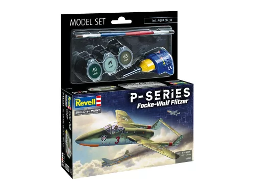 Revell Model Set Focke-Wulf TL Jäger Flitzer - P-Series – 1:72 repülőgép makett